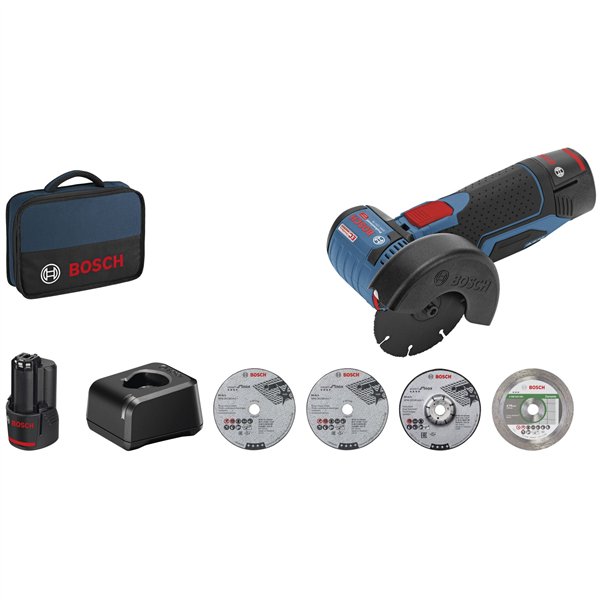 Bosch GWS 12V-76 Professional Smerigliatrice angolare a batt.