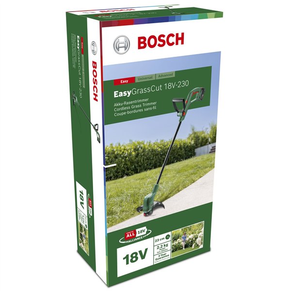 Bosch EasyGrassCut 18V-230 Tagliaerba a batteria