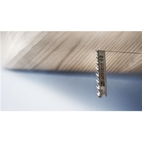 Bosch EXPERT lame per seghett. T308BP 5Stk Wood 2-side clean