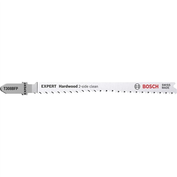Bosch EXPERT lame per seghett. T308BFP 25Stk Hardwood 2-side