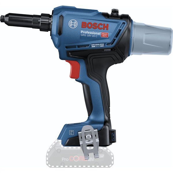 Bosch GRG 18V-16 C solo cartone rivettatrice a batteria