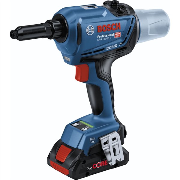 Bosch GRG 18V-16 C Set rivettatrice a batteria