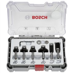 Bosch set frese Trim&Edging 6 pezzi 2