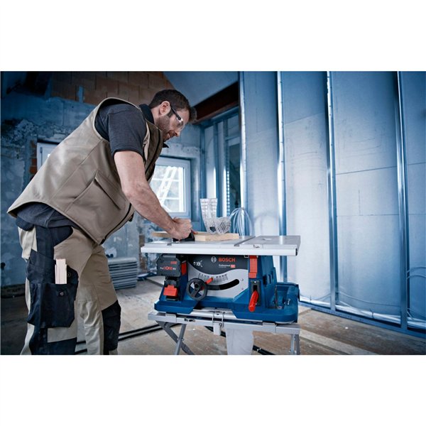 Bosch GTS 18V-216 incl. GTA 560 sega circolare da banco a batt.