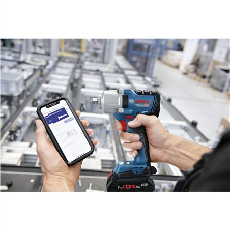 Bosch GDS 18V-450 HC avvitatore massa battente a bat.