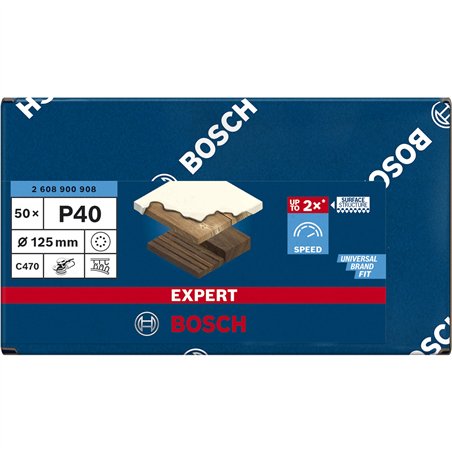 Bosch fog.abrasivo C470,125mm 40,50x EXPERT