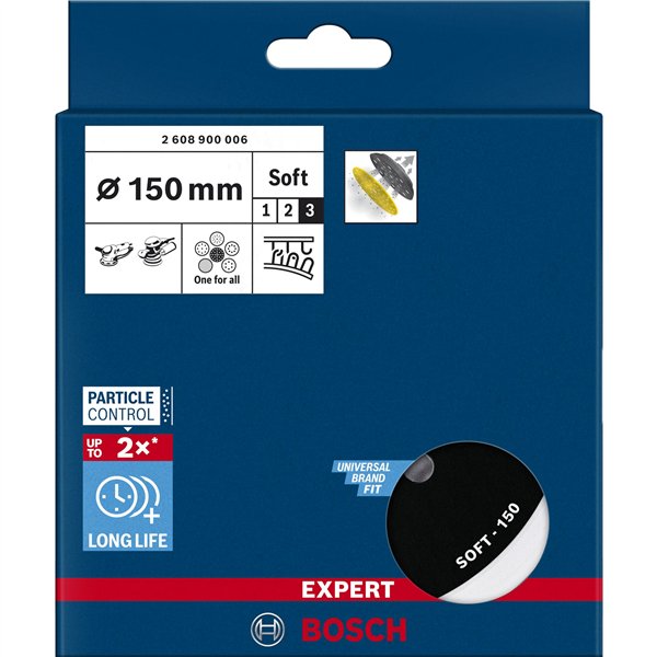 Bosch EXPERT platorello multifo. 150mm, morbido, M8+5/16