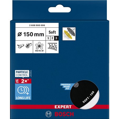 Bosch EXPERT platorello multifo. 150mm, morbido, M8+5/16