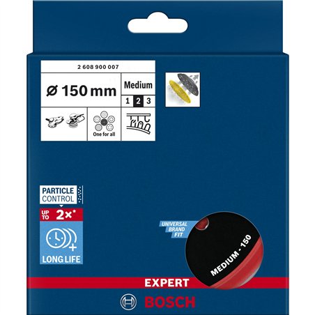 Bosch EXPERT platorello multifo. 150mm, medio, M8+5/16
