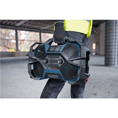 Bosch GPB 18VH-6 SRC radio da cantiere a batt.