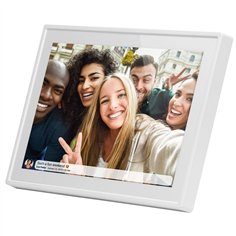 Braun DigiFrame 1019 WiFi 25,7cm (10,1) bianco