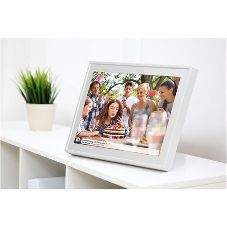 Braun DigiFrame 1019 WiFi 25,7cm (10,1) bianco