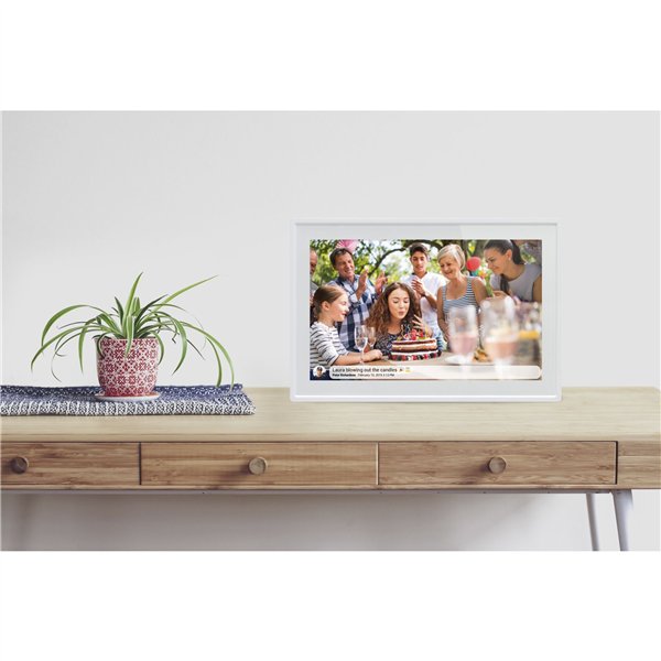 Braun DigiFrame 1019 WiFi 25,7cm (10,1) bianco