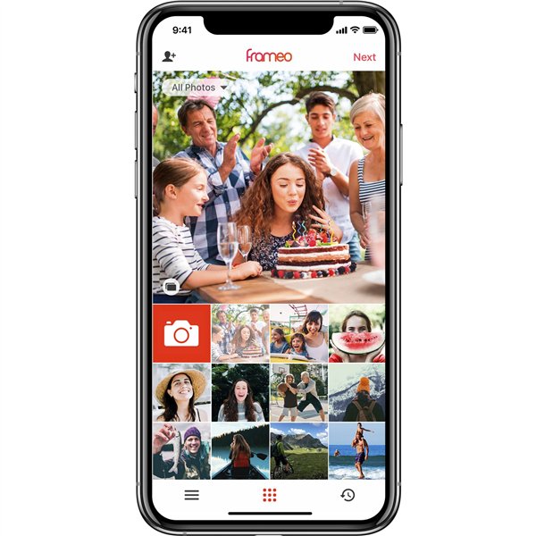 Braun DigiFrame 1019 WiFi 25,7cm (10,1) bianco