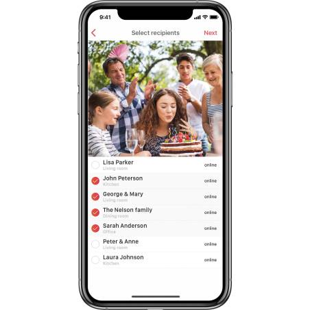 Braun DigiFrame 1019 WiFi 25,7cm (10,1) bianco