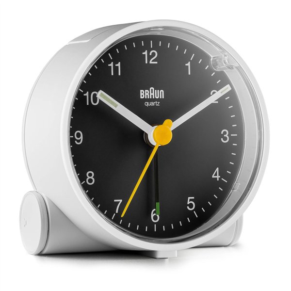 Braun BC 01 WB Sveglia al quarzo bianco