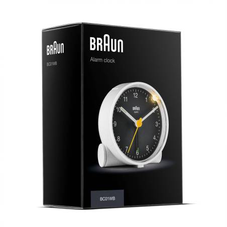 Braun BC 01 WB Sveglia al quarzo bianco