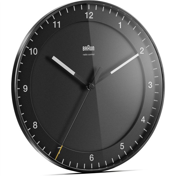 Braun BC 17 B-DCF orologio da parete radiocontrollato nero
