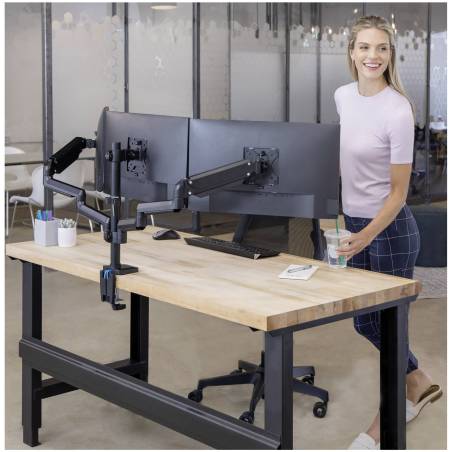 Fellowes Platinum Series braccio porta schermo triplo