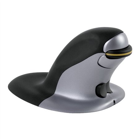 Fellowes Penguin ambidestro mouse verticale M - wireless