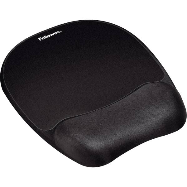 Fellowes Memory Foam poggiapolsi con tappetino mouse nero