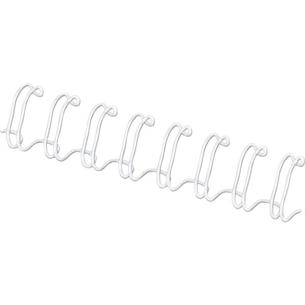 Fellowes dorsi per rilegatura bian. 10 mm