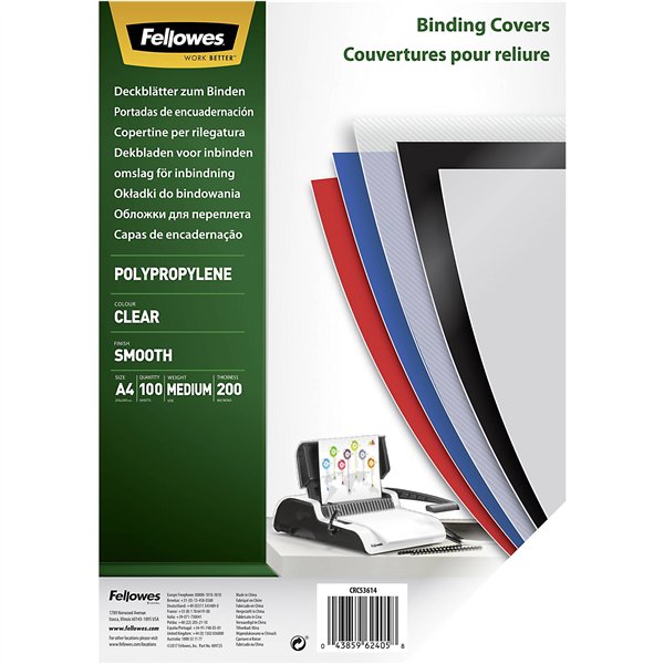 Fellowes Earth cartellina A4 trasparente