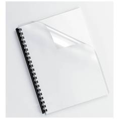 Fellowes cartellina A4 trasparente 300 Mikron 2