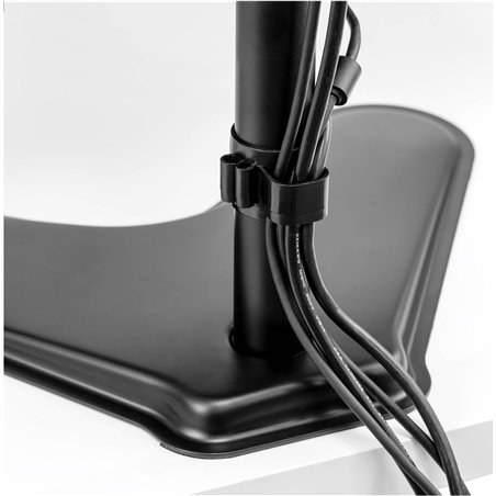 Fellowes braccio monitor doppio verticale su piedistallo