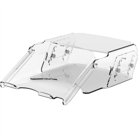 Fellowes Clarity supporto monitor regol. con portadocum.