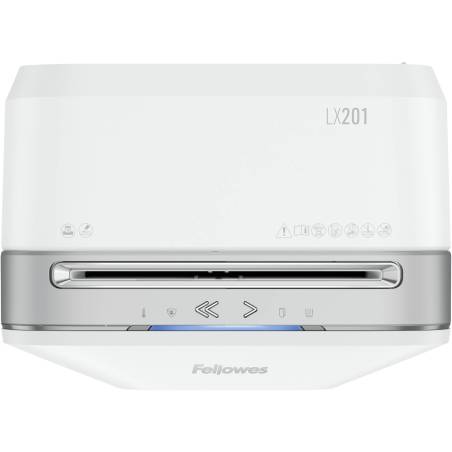 Fellowes Microshred LX 201 bianco (Micro Cut)