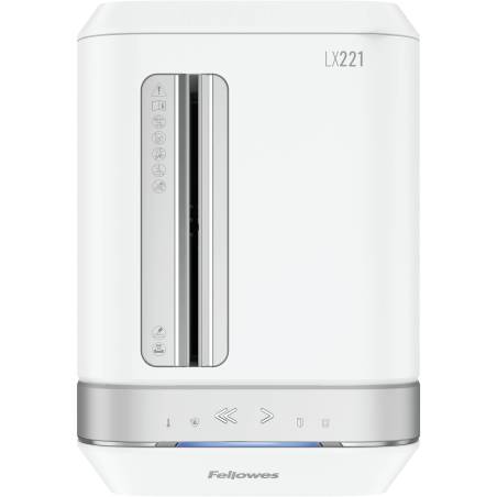 Fellowes Microshred LX 221 bianco (Micro Cut)