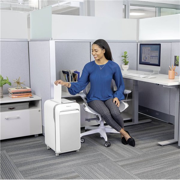Fellowes Microshred LX 221 bianco (Micro Cut)