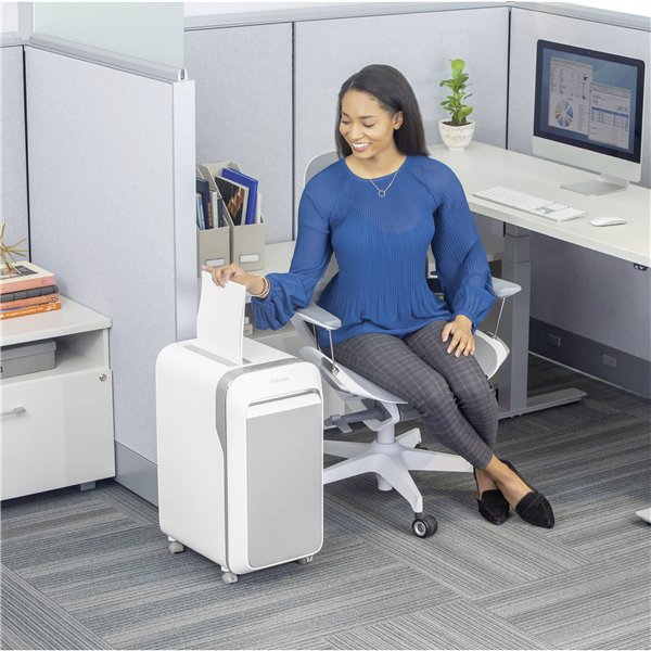 Fellowes Microshred LX 221 bianco (Micro Cut)