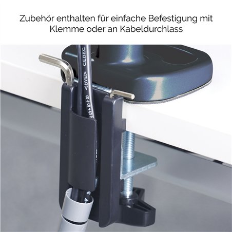 Fellowes Eppa braccio monitor singolo nero