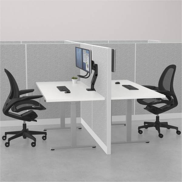 Fellowes Eppa Crossbar braccio monitor nero