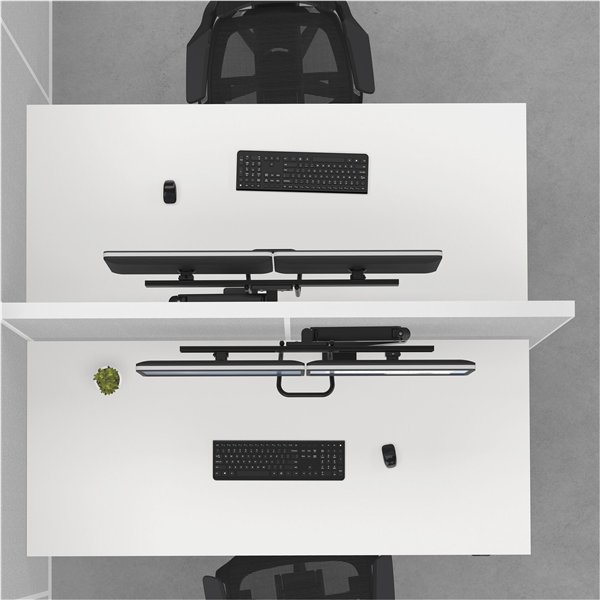 Fellowes Eppa Crossbar braccio monitor nero