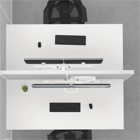 Fellowes Eppa Crossbar braccio monitor bianco