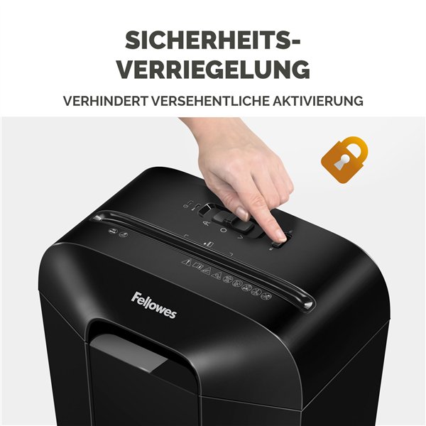 Fellowes Powershred LX 25 nero