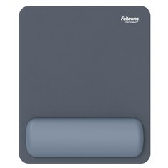 Fellowes Breyta mousepad blu con poggiapolsi
