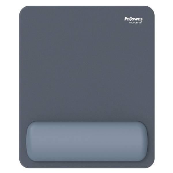 Fellowes Breyta mousepad blu con poggiapolsi