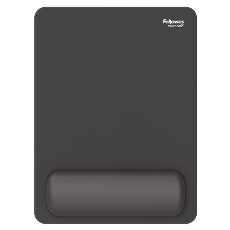 Fellowes Breyta XL tappetino mouse nero con poggiapolsi