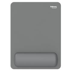 Fellowes Breyta XL tappetino mouse grigio con poggiapolsi