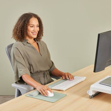 Fellowes Breyta poggiapolsi verde salvia