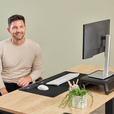 Fellowes Breyta nero poggiapolsi da tastiera  47 cm