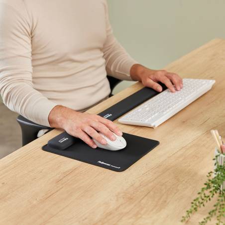 Fellowes Breyta nero poggiapolsi da tastiera  47 cm