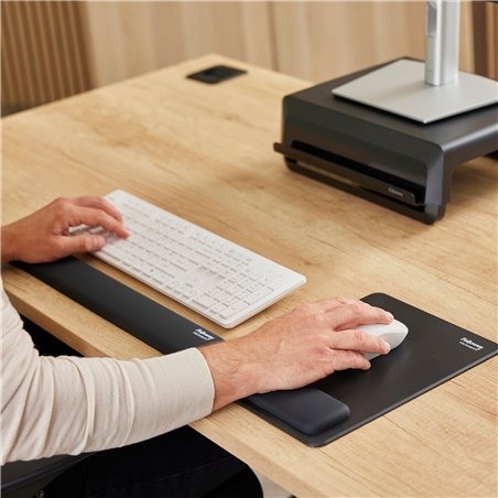 Fellowes Breyta nero poggiapolsi da tastiera  47 cm