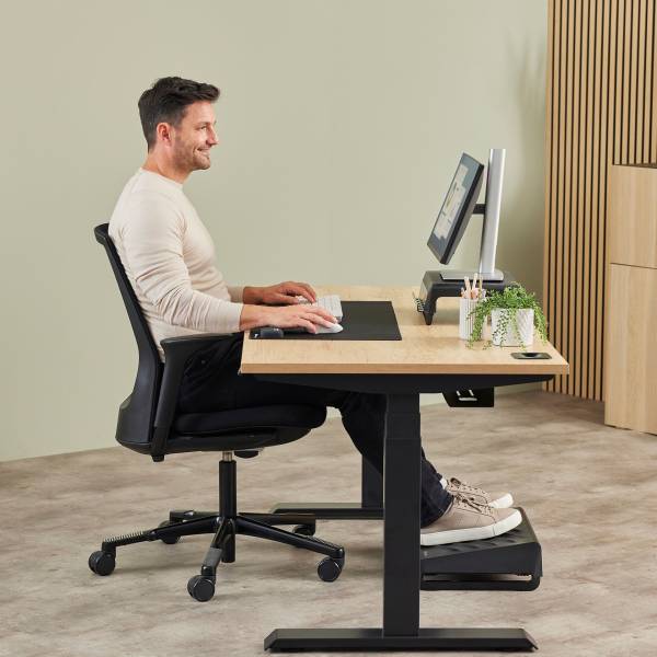 Fellowes Breyta nero poggiapolsi da tastiera  47 cm