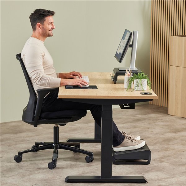 Fellowes Breyta nero poggiapolsi da tastiera  47 cm