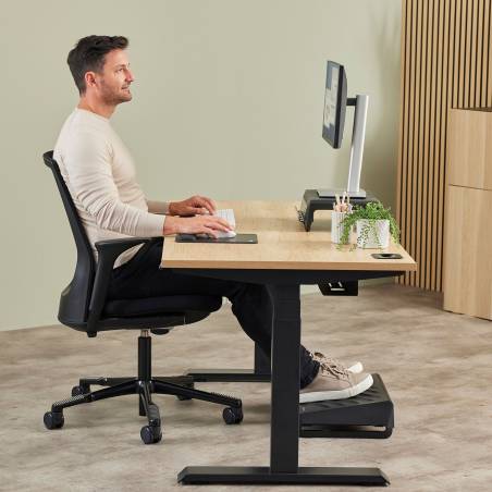 Fellowes Breyta nero poggiapolsi da tastiera  47 cm